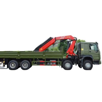품질  TRUCK CRANE 8x4 HOWO hydraulic folding arm crane for trucks 15~50 TON Crane factory supply new/used truck mounted crane for sale 공장