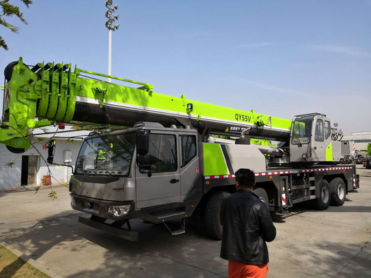 예비품 공장도 가격 QY55V552와 중국 55Ton 대형 화물차 크레인